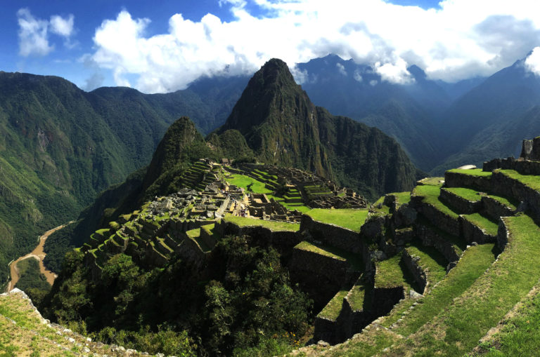 Machu Picchu ruin in Peru stock photo. Image of altitude 
