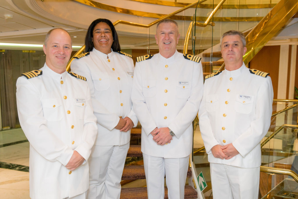 are cruise ship captains military