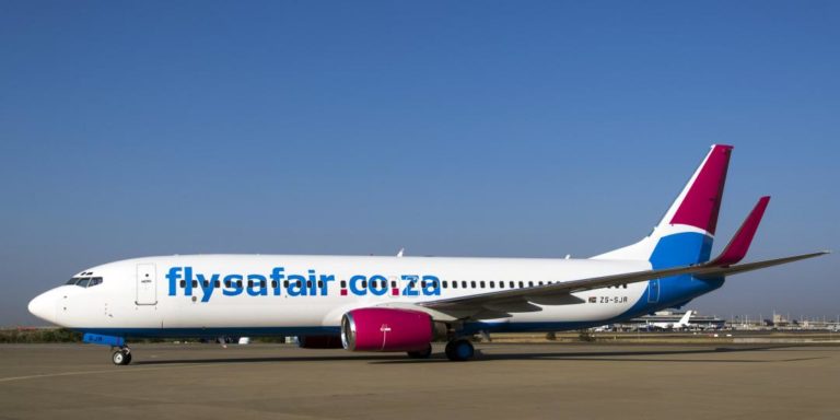 FlySafair applies for regional routes