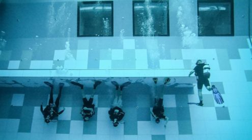World's deepest pool opens in Poland
