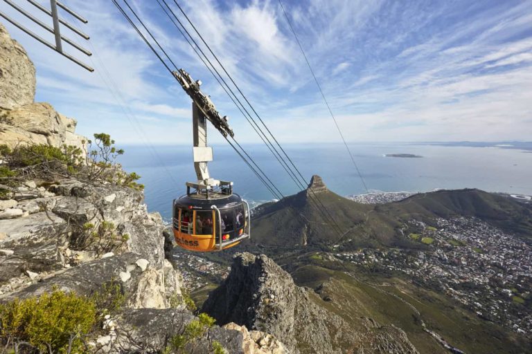 Celebrate your birthday at the top of Table Mountain