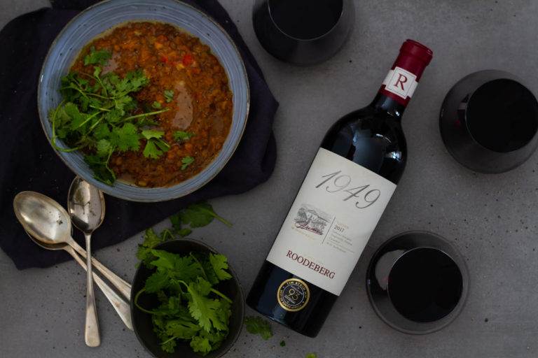 Roodeberg and hearty lentil soup make the perfect winter pair
