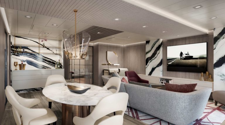Oceania Cruises reveals new ship suite and stateroom designs