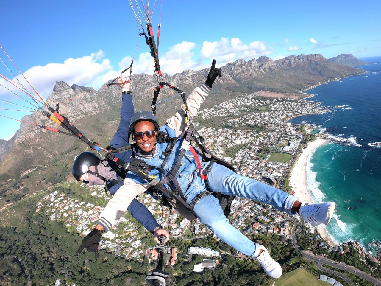 flight with Cape Town Tandem Paragliding