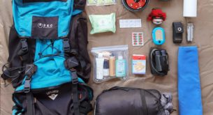 camping hiking packing gear