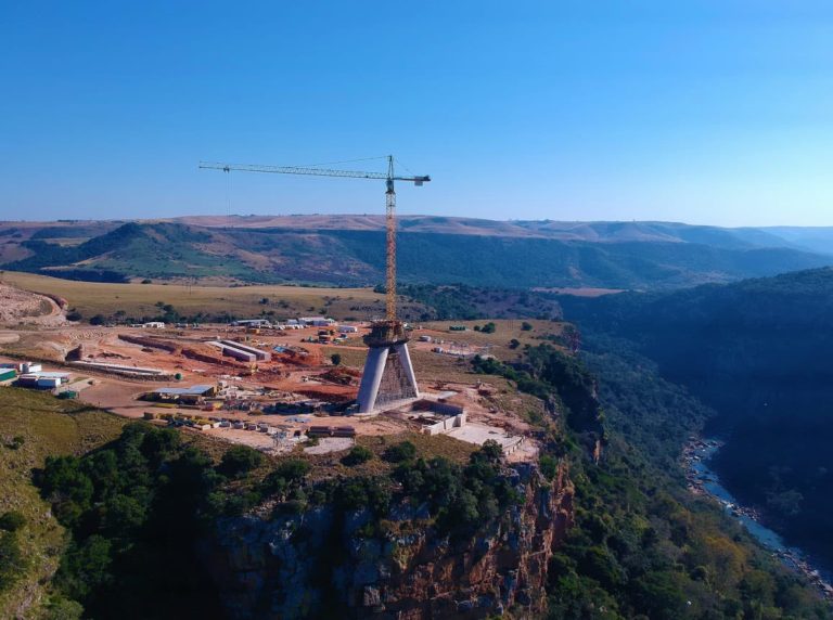 Construction progress on South Africa’s new mega-bridges