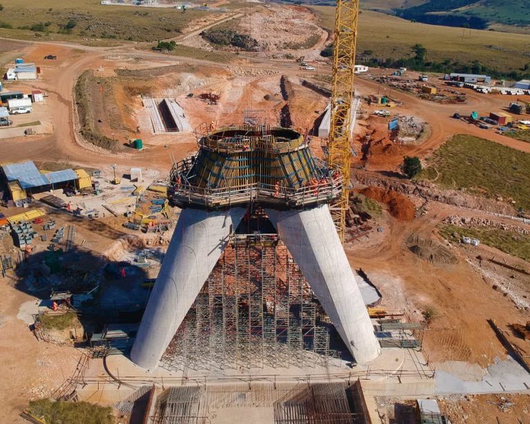 Construction progress on South Africa’s new mega-bridges