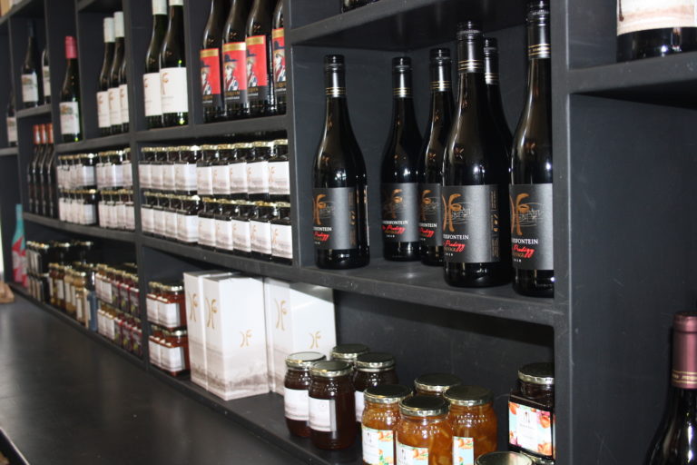 The Deli is well stocked with a variety of wine, honey, preserves, spices, desserts and cheese platters.