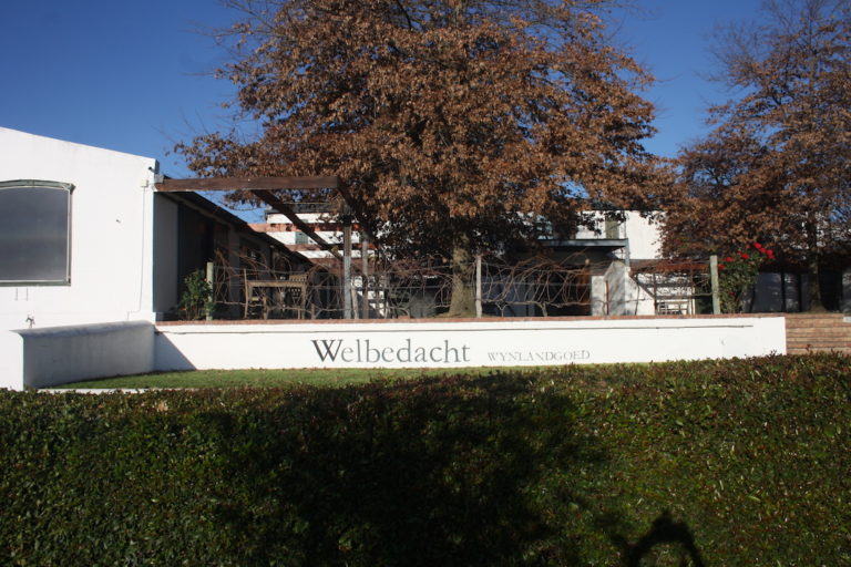 The proper pronunciation of Welbedacht is well-be-duct and means well thought in high dutch.