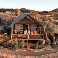 New bush lodge opens in Namibia