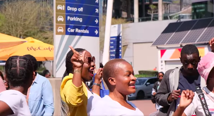 Flash mob dance breaks out at Gautrain station 