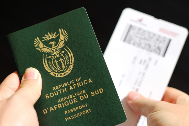 south africa passport