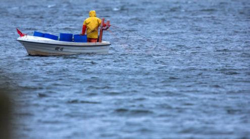 Sailor lost at sea