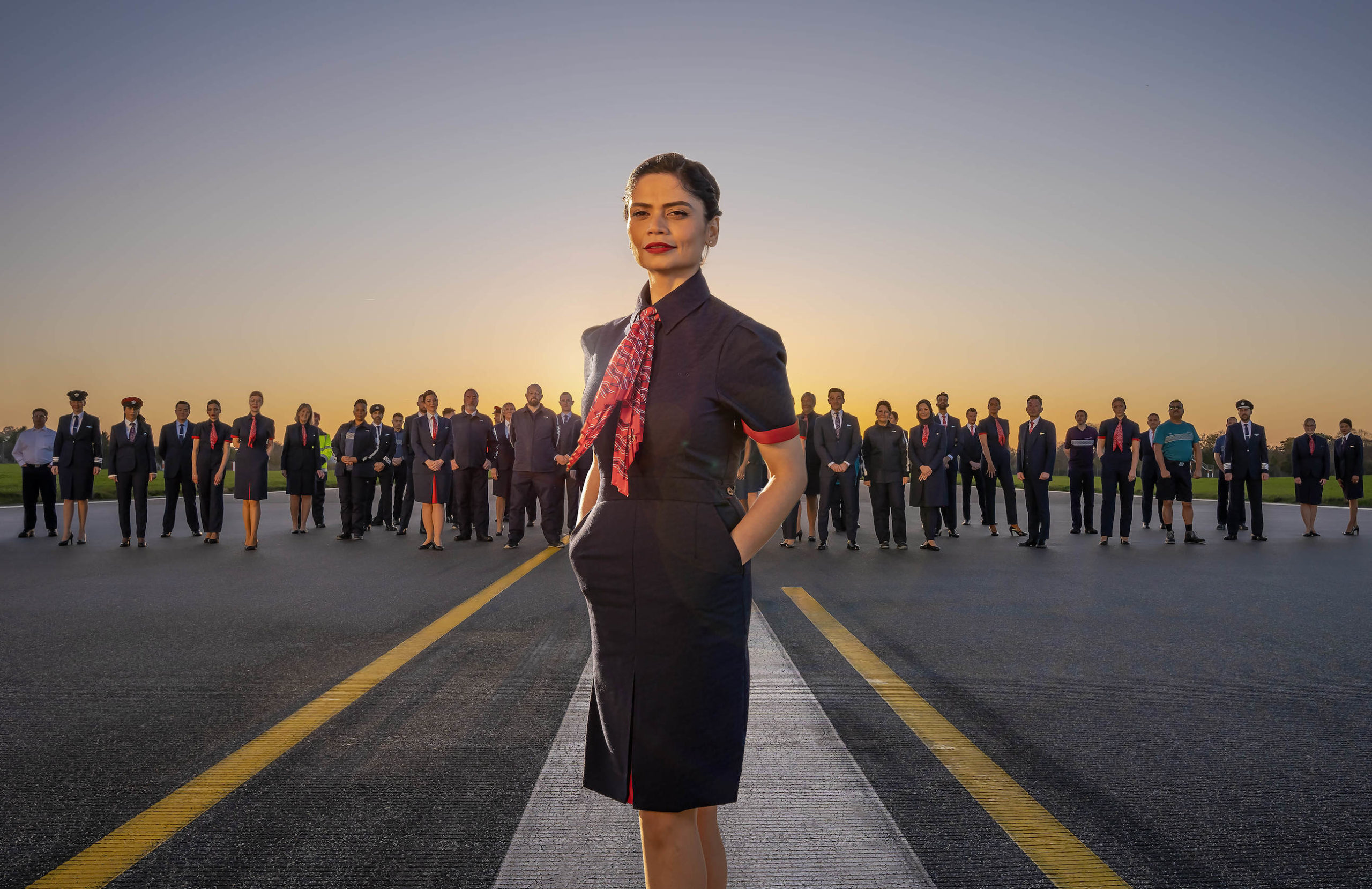 British Airways unveils new uniforms by Savile Row designer British Airways unveils new uniforms by Savile Row designer