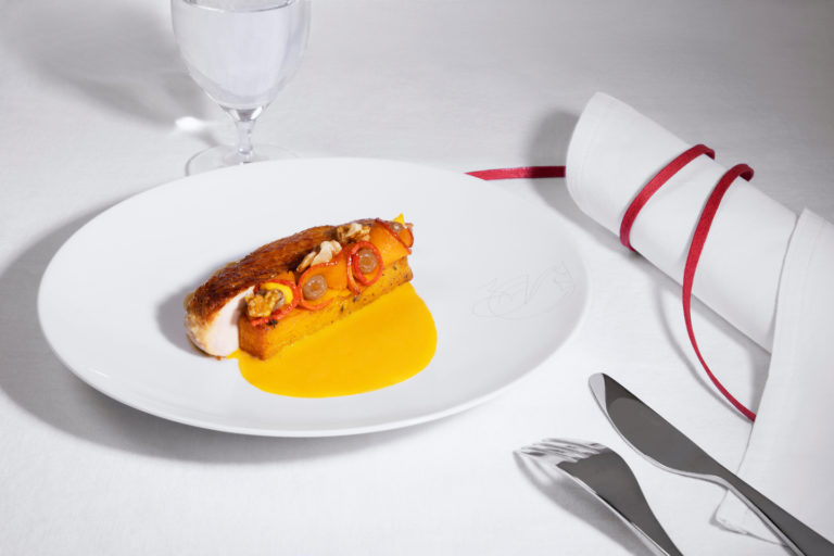 Air France new menu