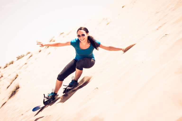 quad biking sandboarding