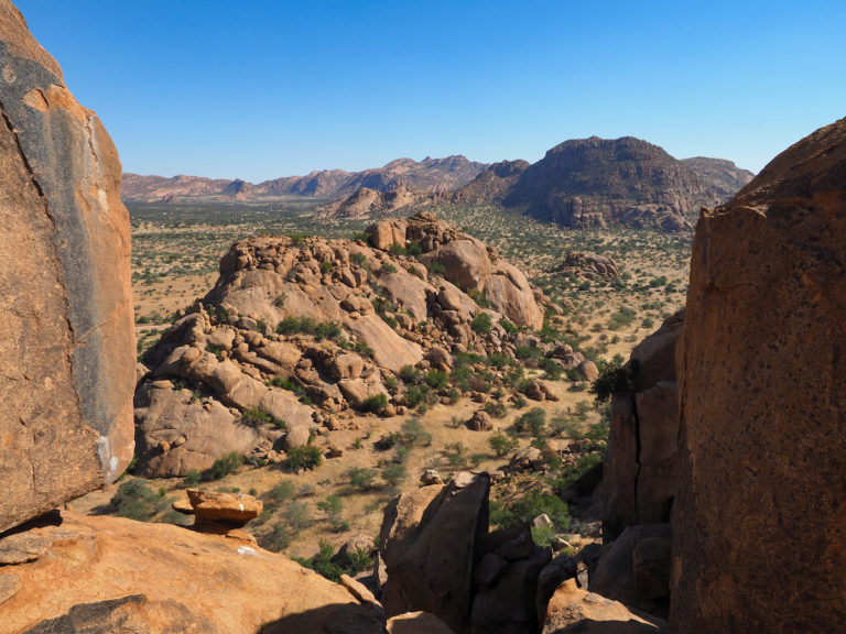 trekking in Namibia