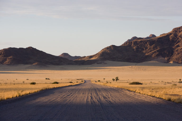 trekking in Namibia