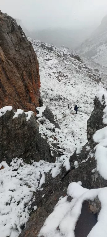 Matroosberg snow