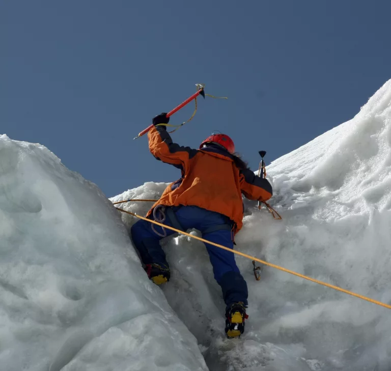 ice climbing drakensberg