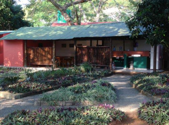 A beautiful front view of the Bushbaby Lodge and Camping 