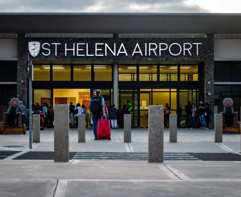 St Helena airport 