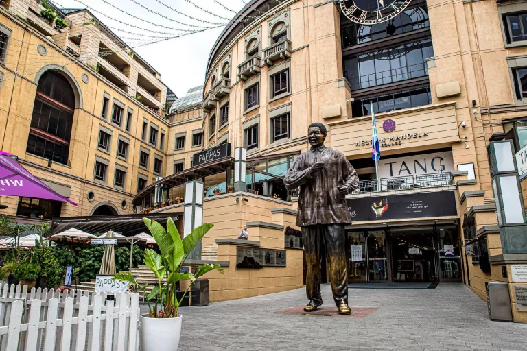 Places to Visit in Sandton - Nelson Mandela Square