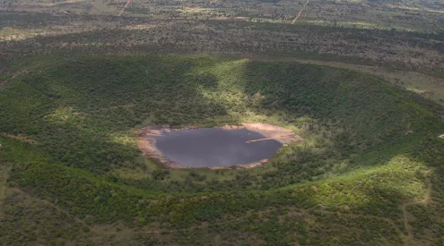 Tswaing Meteorite Crater Unusual Attractions to Visit in South Africa