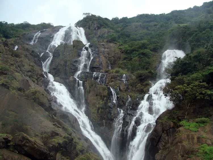 Dudhsagar Falls - Places To Visit In Goa