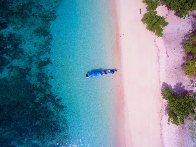 Pink beaches around the world