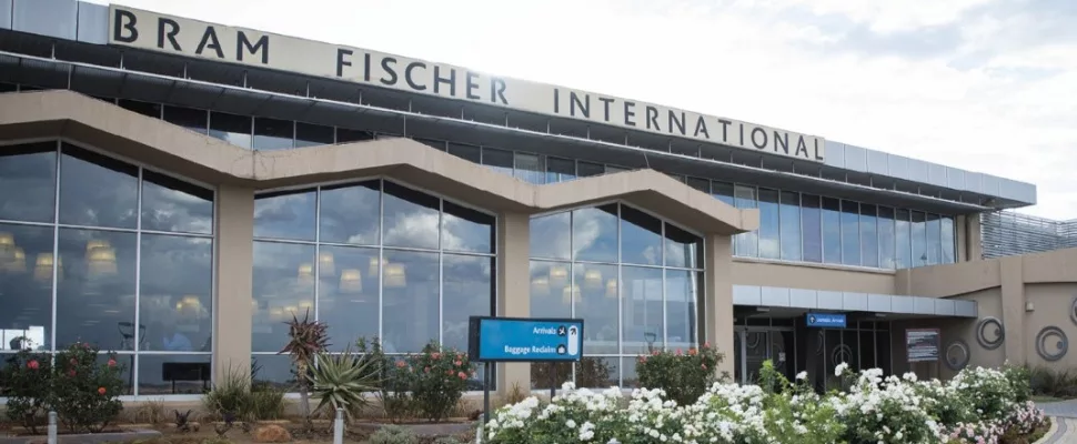 Bram Fischer Airport Bloemfontein, airport precinct development Free State, Mangaung Municipality partnership, ACSA airport strategy South Africa, Bloemfontein logistics hub, Free State infrastructure growth, South Africa aerotropolis project, airport cargo expansion SA, regional tourism development Free State, aviation industry Bloemfontein, Getaway Magazine