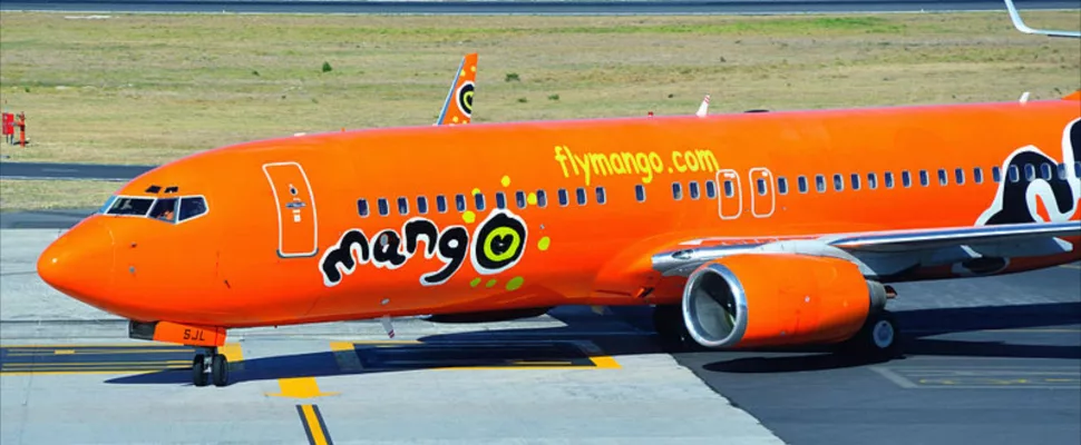 Mango airline refunds South Africa, Mango grounded planes South Africa, Mango airline business rescue story, Mango orange aircraft South Africa, Mango passengers unflown tickets refund, South African aviation industry news, Mango airline collapse aftermath, Mango airport check in desks South Africa, Mango budget airline history South Africa, airline refund claims South Africa, Getaway Magazine