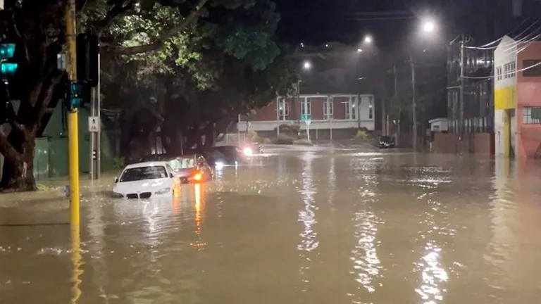 Wellington floods, Wellington state of emergency, New Zealand capital flooding, flash floods Wellington, torrential rain New Zealand, Wellington landslides, Wellington airport disruption, North Island severe weather, flooded streets Wellington, emergency weather New Zealand, Getaway Magazine