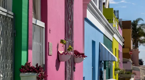 Colourful places in South Africa