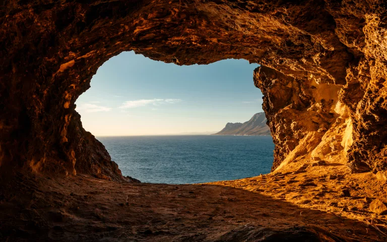 Hidden caves in South Africa