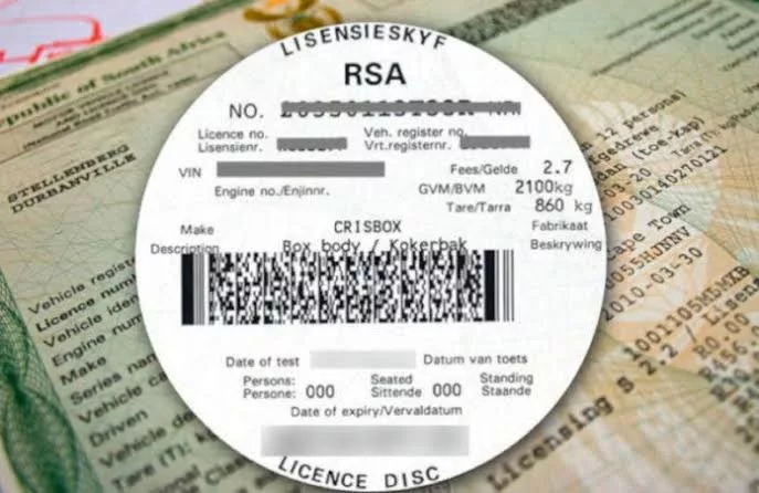 vehicle licence discs